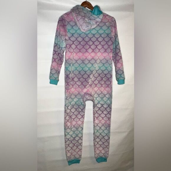 Footsie Pajamas ~ Dragon ~ Cat & Jack ~ EUC ~ Girls XL (14/16) Like New - Picture 3 of 6